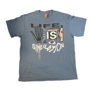 Gray graphic T-shirt size XL